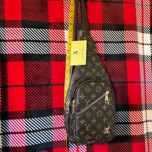 Designer inspired crossbody backpack purse New with tags